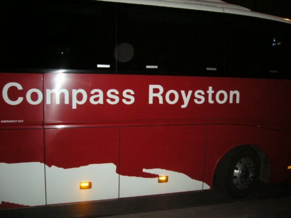Tour bus in Paris