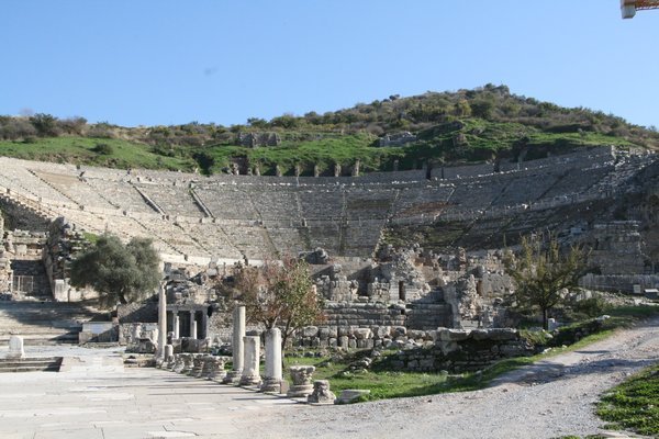 The "ruins" of Ephesus