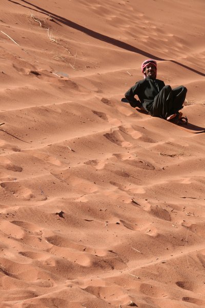 Bedouin Sandboarder