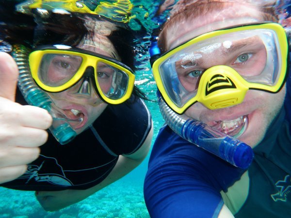 Thumbs up for Snorkelling