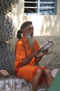 Sadhu and the Paper