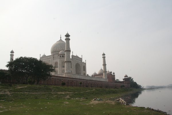 Taj from the river