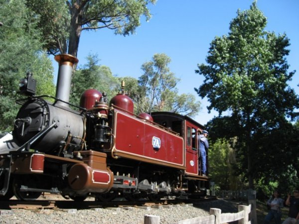Puffing Billy in the Dandenong Ranges