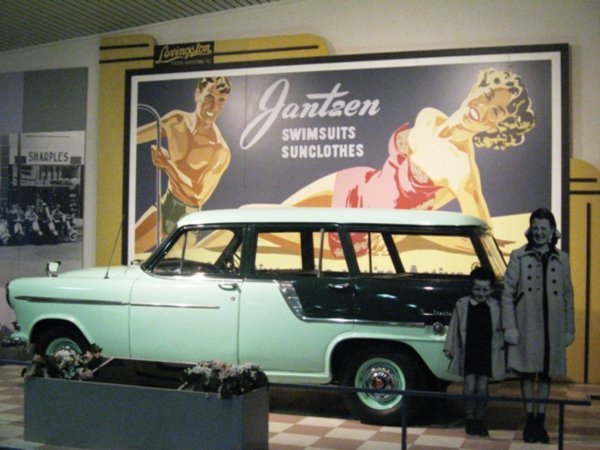 Displays at the National Motor Museum, Birdwood
