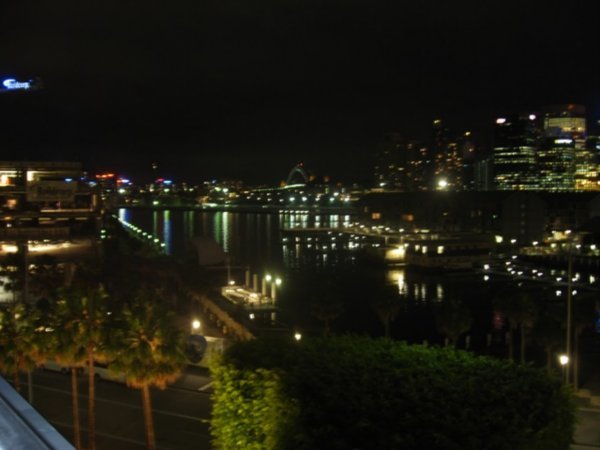 Darling Harbour at night 