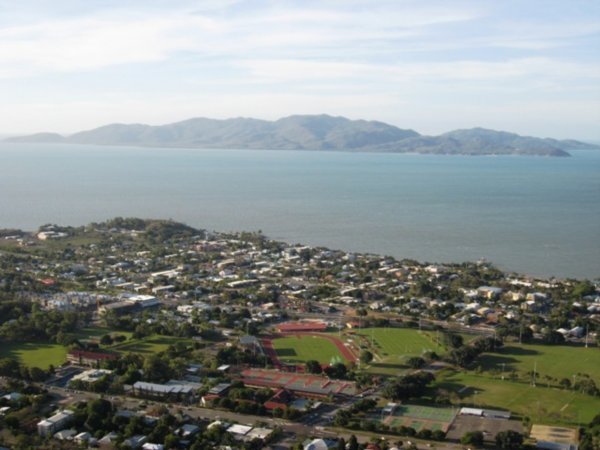 Magnetic Island and the city of Townsville 