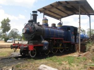 steam train at Ravenshoe