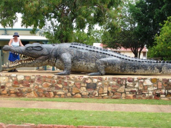 Krys the croc, Normanton