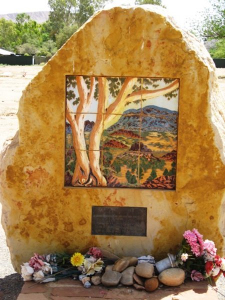Albert Namatjira's grave