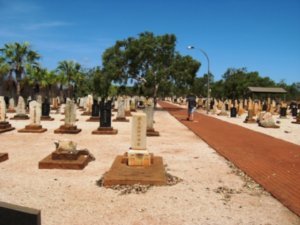 Japanese section of Broome Cemetery