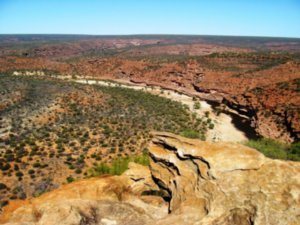 view from Nature's window, Kalbarri National Park 