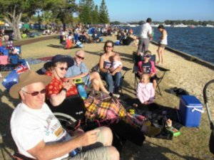 on the Swan River for Australia Day 