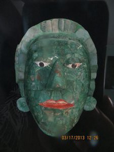 Jade Mask, museum at San Miguel fortress