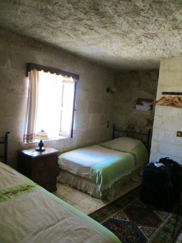 Our cave room at Angelas