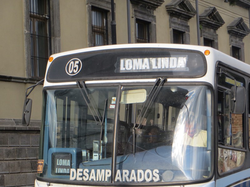 a bus named after Loma and Linda ha ha 