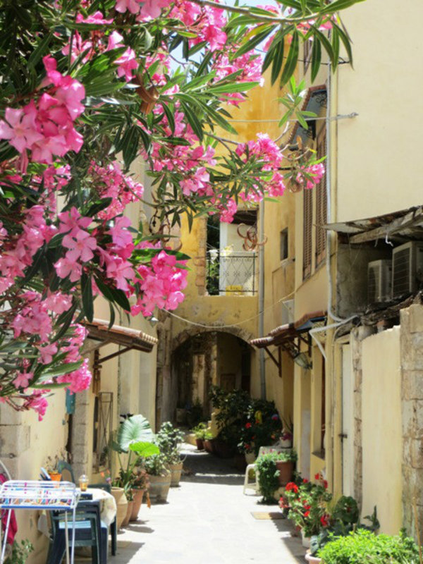 Charming old town streets, Chania