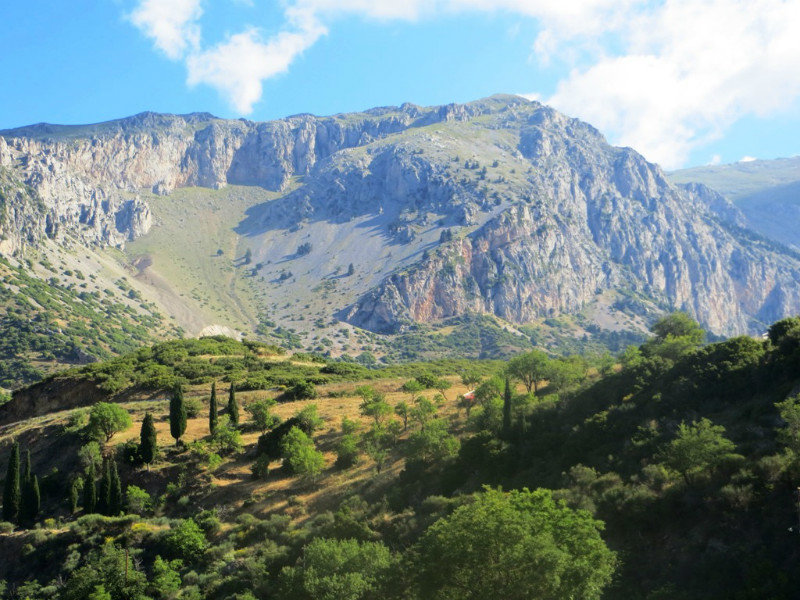 Mountain scenery, Delphi region