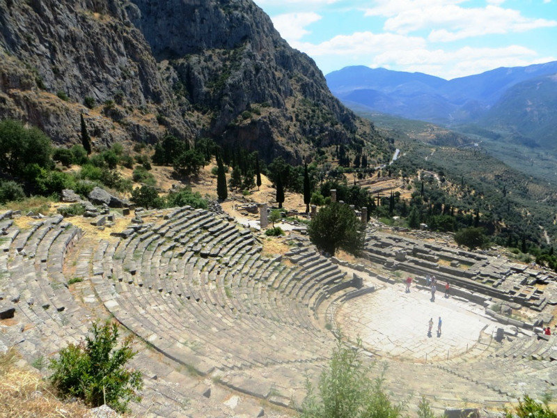 amphitheatre at Delphi