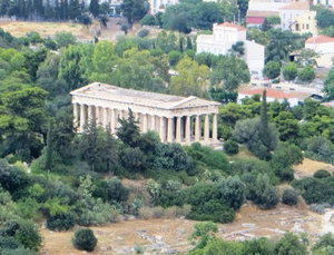 view from Parthenon hill