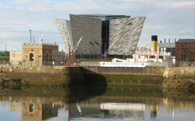 the new Titanic museum in Belfast 