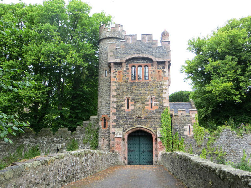 Glenarm Castle entrance