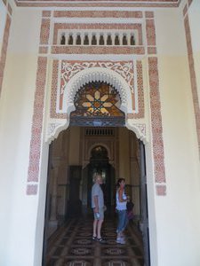 Entrance to the Palacio