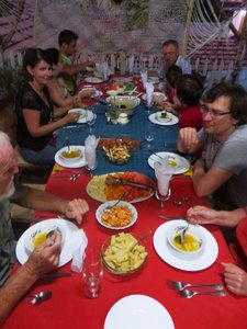 Group dinner at Trinidad 