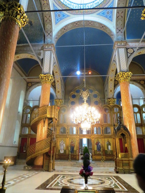 inside the orthodox catherdral