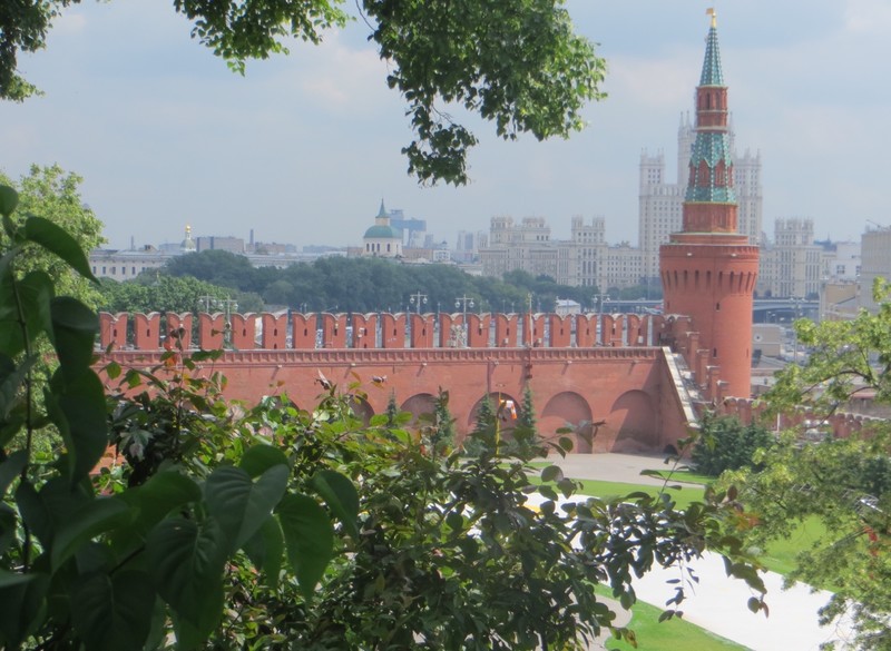 Kremlin fortress wall 