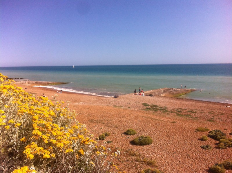 South Coast Beach near Brighton