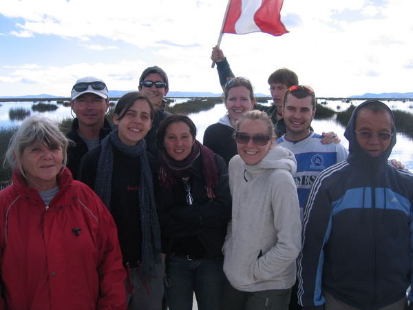 GAP group on Lake Titicaca