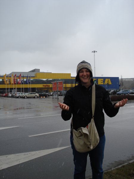 Ikea AND snow!
