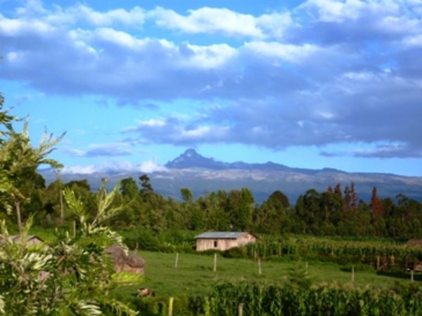 Mount Kenya.