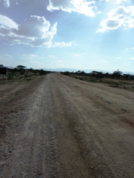 The bumpy road to Lodwar. 