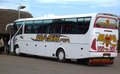 A MASH bus, a comfortable way of travelling in Kenya. 