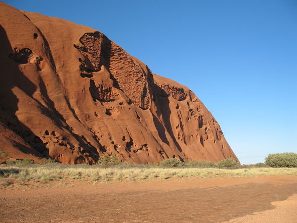 Uluru, on the base walk
