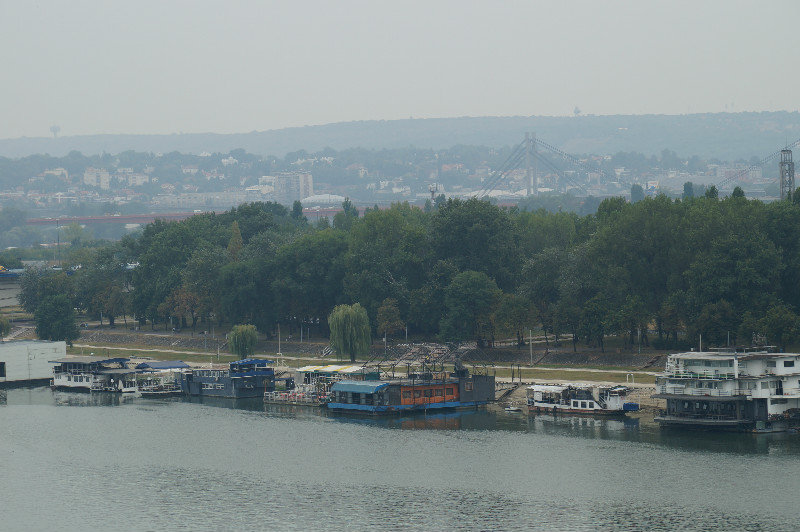 Barges on the Siva River