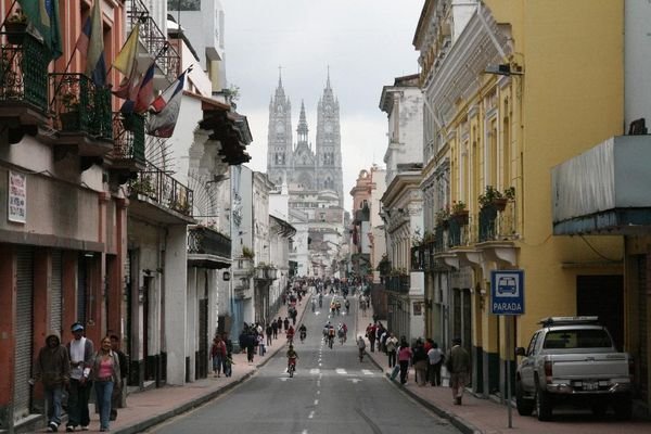 Quito Street Scene