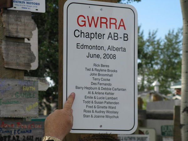 GWRRA Sign