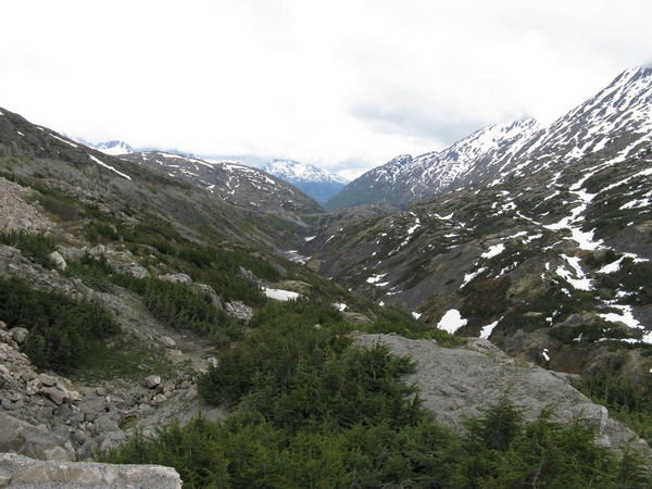 Valley down to Skagway