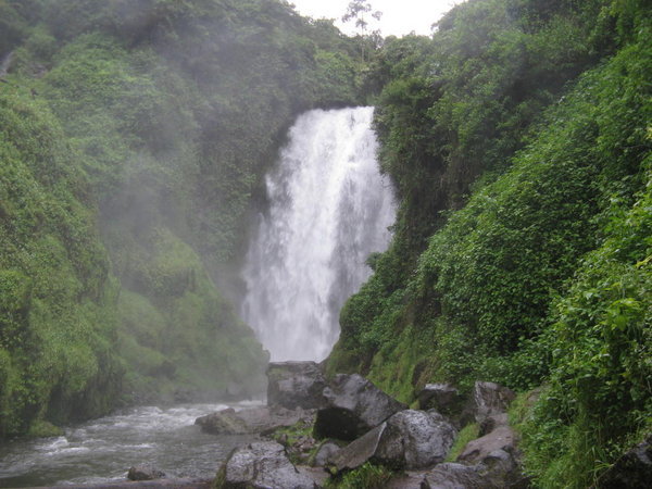 Waterfall near Peguche