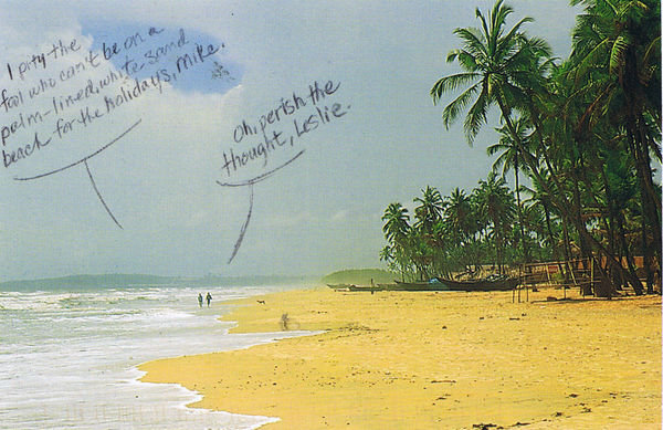 Postcard from Fabulous Colva Beach, Goa