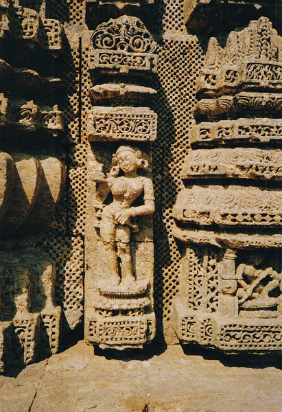Detail from Sun Temple, Konark
