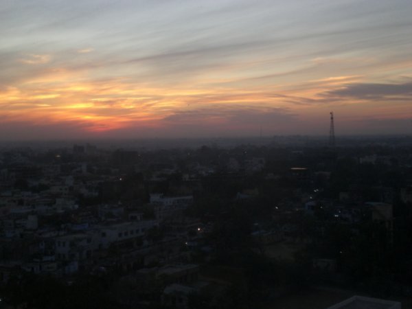 Jaipur sunset (from rotating tower)