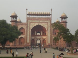 Entrance to Taj