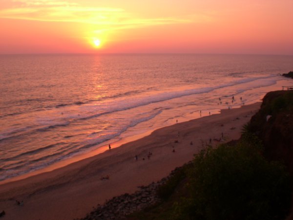 Varkala Sunset! We had to have one!