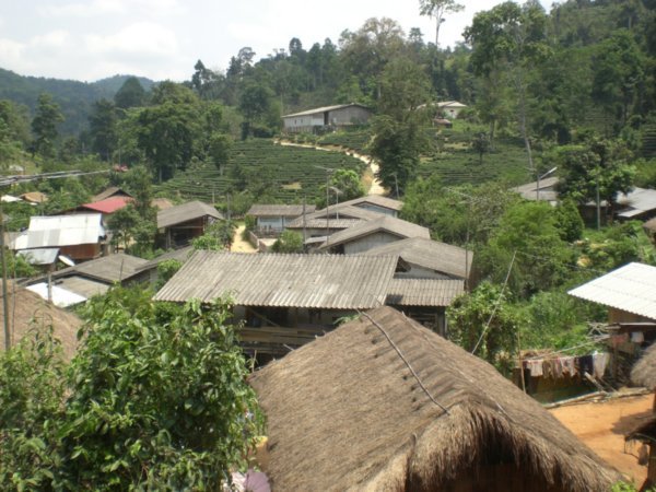 More developed lowland Chineese migrant village