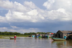 Storm brewing over Kompong Luong