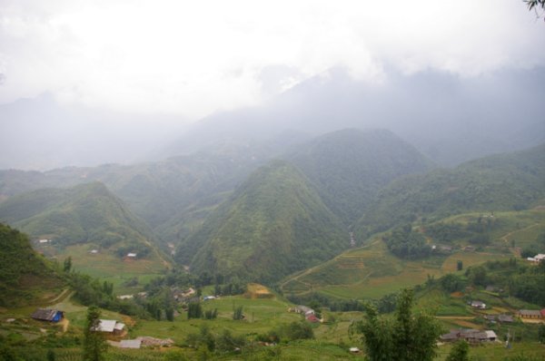 View of the Cat Cat valley