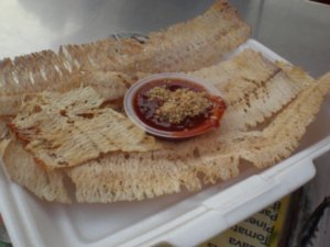 Dried cuttlefish with chilli